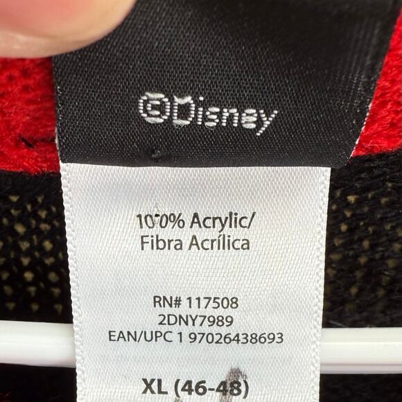 Disney Nightmare Before Christmas Knit Holiday Sweater Adult XL NWT - Picture 5 of 14